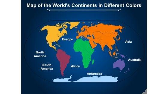Map_Of_The_Worlds_Continents_In_Different_Colors_Ppt_PowerPoint_Presentation_Ideas_Example_Topics_PDF_Slide_1.jpg