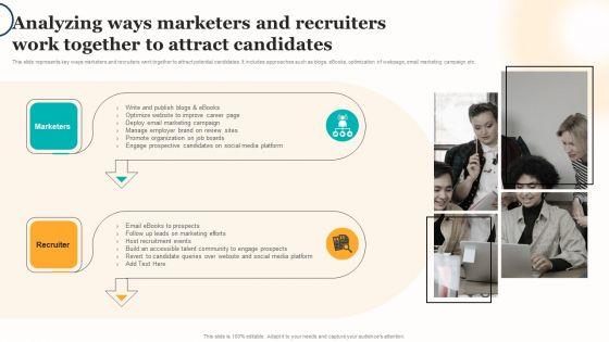 Marketing Strategy For A Recruitment Company Analyzing Ways Marketers And Recruiters Work Together Inspiration PDF Marketing Strategy For A Recruitment Company Analyzing Ways Marketers And Recruiters Work Together Inspiration PDF