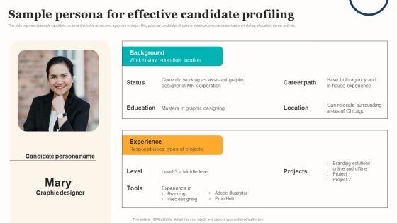 Marketing_Strategy_For_A_Recruitment_Company_Sample_Persona_For_Effective_Candidate_Profiling_Graphics_PDF_Slide_1.jpg