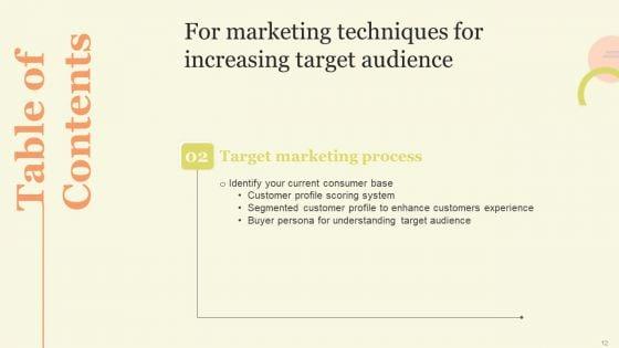 Marketing_Techniques_For_Increasing_Target_Audience_Ppt_PowerPoint_Presentation_Complete_Deck_With_Slides_Slide_12.jpg