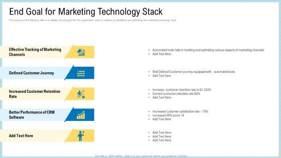 Marketing Technology Stack End Goal For Template PDF Marketing Technology Stack End Goal For Template PDF