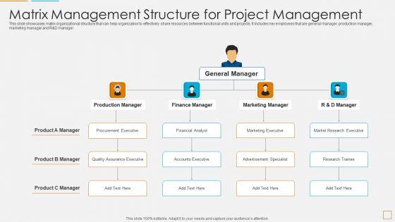 Matrix_Management_Structure_For_Project_Management_Summary_PDF_Slide_1.jpg