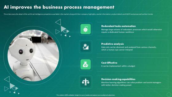 Maximizing Business Impact Through ML AI Improves The Business Process Management Demonstration PDF Maximizing Business Impact Through ML AI Improves The Business Process Management Demonstration PDF