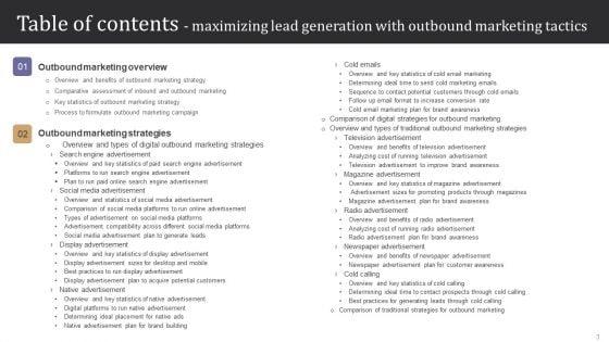 Maximizing_Lead_Generation_With_Outbound_Marketing_Tactics_Ppt_PowerPoint_Presentation_Complete_Deck_With_Slides_Slide_3.jpg