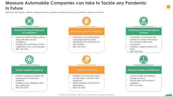 Measure_Automobile_Companies_Can_Take_To_Tackle_Any_Pandemic_In_Future_Ppt_Portfolio_Files_PDF_Slide_1.jpg