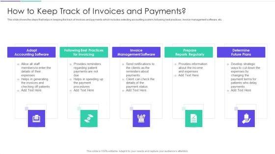 Medical_Inventory_Management_System_How_To_Keep_Track_Of_Invoices_And_Payments_Icons_PDF_Slide_1.jpg