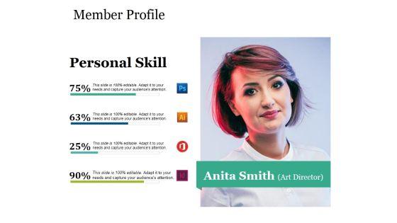 Member Profile Ppt PowerPoint Presentation Show Designs Download Member Profile Ppt PowerPoint Presentation Show Designs Download