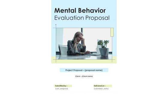 Mental_Behavior_Evaluation_Proposal_Example_Document_Report_Doc_Pdf_Ppt_Slide_1.jpg