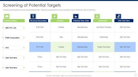 Merger_And_Acquisition_Due_Diligence_Screening_Of_Potential_Targets_Elements_PDF_Slide_1.jpg