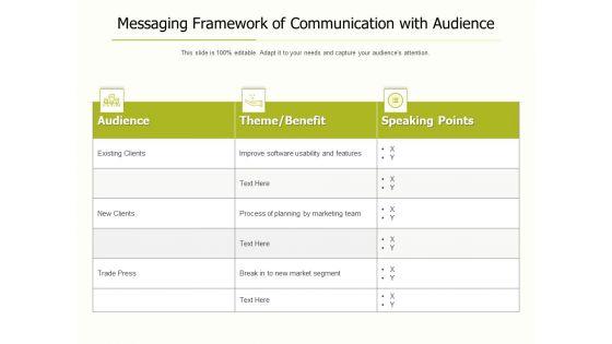 Messaging_Framework_Of_Communication_With_Audience_Ppt_PowerPoint_Presentation_Gallery_Skills_PDF_Slide_1.jpg