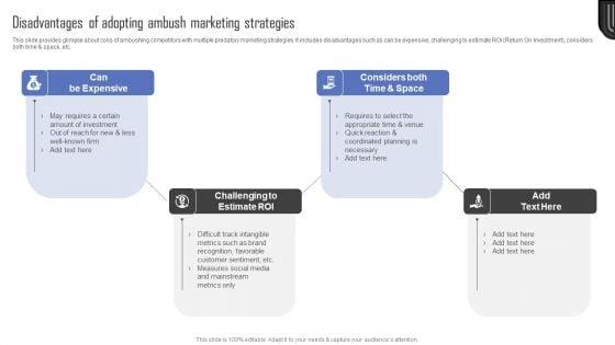 Methods_For_Implementing_Ambush_Advertising_Campaigns_Disadvantages_Of_Adopting_Ambush_Marketing_Strategies_Graphics_PDF_Slide_1.jpg