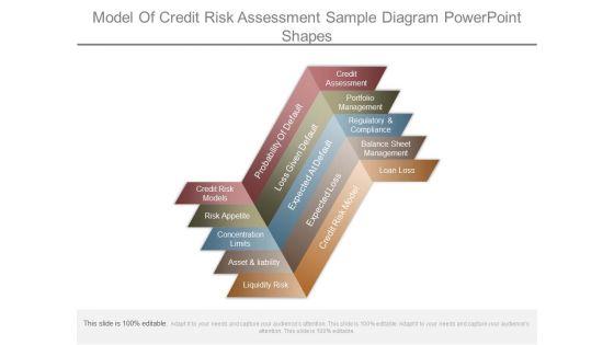 Model_Of_Credit_Risk_Assessment_Sample_Diagram_Powerpoint_Shapes_1.jpg