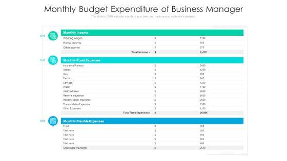 Monthly_Budget_Expenditure_Of_Business_Manager_Ppt_PowerPoint_Presentation_File_Tips_PDF_Slide_1.jpg