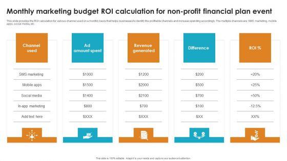 Monthly_Marketing_Budget_ROI_Calculation_For_Non_Profit_Financial_Plan_Event_Brochure_PDF_Slide_1.jpg