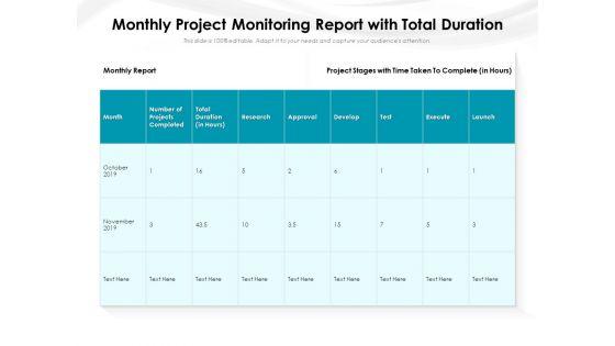 Monthly_Project_Monitoring_Report_With_Total_Duration_Ppt_PowerPoint_Presentation_Gallery_Slides_PDF_Slide_1.jpg