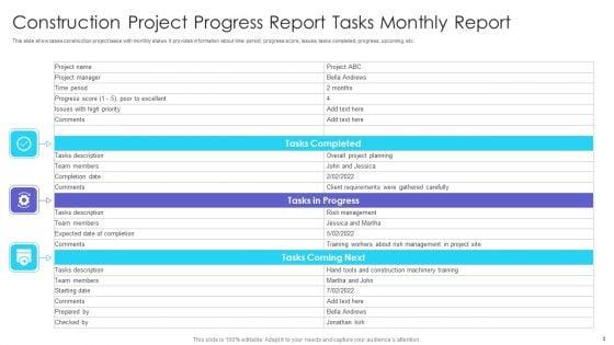 Monthly_Project_Progress_Report_Ppt_PowerPoint_Presentation_Complete_Deck_With_Slides_Slide_3.jpg