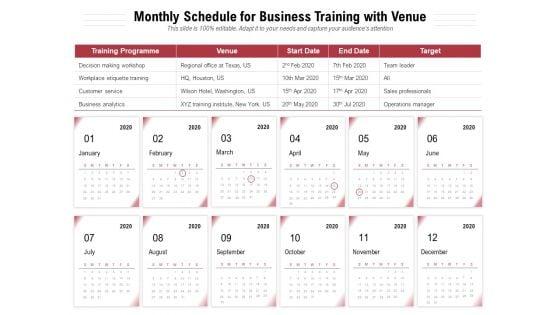 Monthly_Schedule_For_Business_Training_With_Venue_Ppt_PowerPoint_Presentation_Styles_Images_PDF_Slide_1.jpg