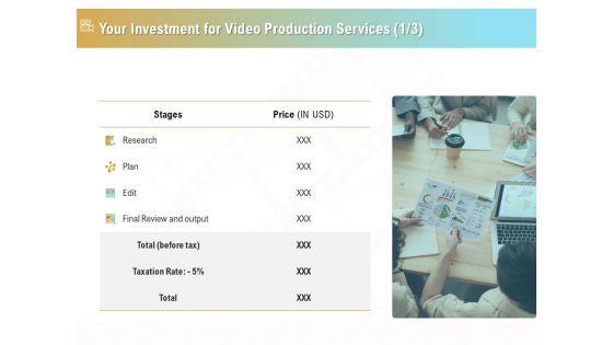 Movie_Making_Solutions_Your_Investment_For_Video_Production_Services_Ppt_Outline_Tips_PDF_Slide_1.jpg