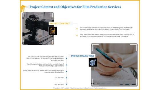 Movie_Production_Proposal_Template_Project_Context_And_Objectives_For_Film_Production_Services_Clipart_PDF_Slide_1.jpg