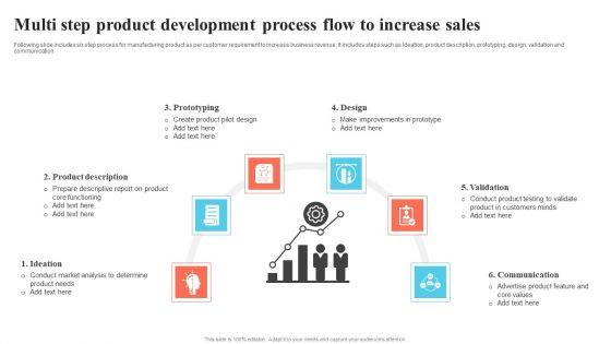Multi_Step_Product_Development_Process_Flow_To_Increase_Sales_Icons_PDF_Slide_1.jpg