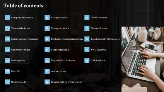 Network_Marketing_Company_Profile_Table_Of_Contents_Demonstration_PDF_Slide_1.jpg