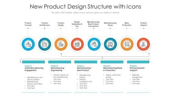 New_Product_Design_Structure_With_Icons_Ppt_Portfolio_Slideshow_PDF_Slide_1.jpg