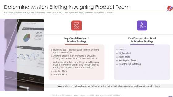 New_Product_Development_And_Launch_To_Market_Determine_Mission_Briefing_In_Aligning_Product_Team_Demonstration_PDF_Slide_1.jpg