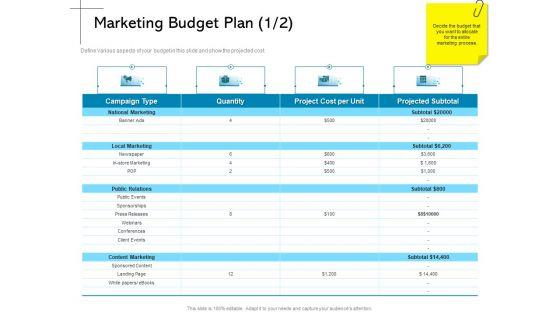New_Product_Introduction_In_The_Market_Marketing_Budget_Plan_Cost_Ppt_PowerPoint_Presentation_Portfolio_Example_PDF_Slide_1.jpg