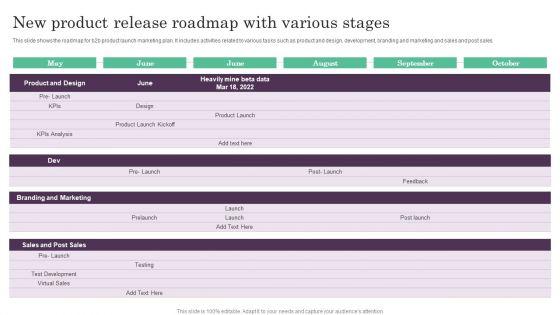 New_Product_Release_Roadmap_With_Various_Stages_Ppt_PowerPoint_Presentation_Show_Design_Templates_PDF_Slide_1.jpg