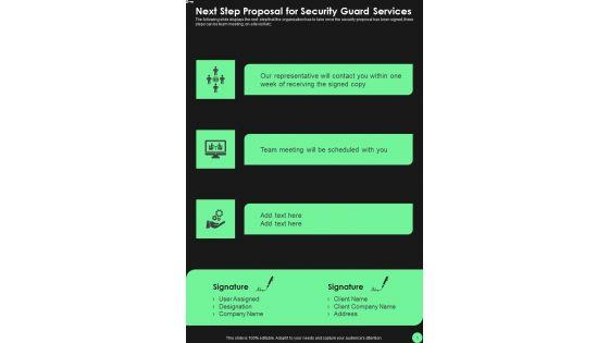 Next_Step_Proposal_For_Security_Guard_Services_One_Pager_Sample_Example_Document_Slide_1.jpg