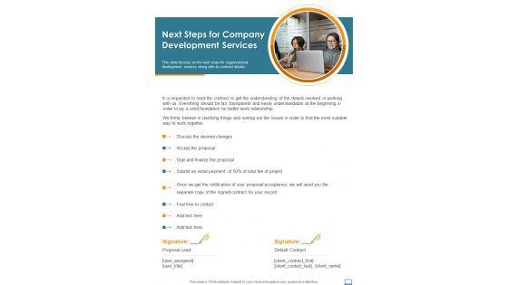 Next_Steps_For_Company_Development_Services_One_Pager_Sample_Example_Document_Slide_1.jpg