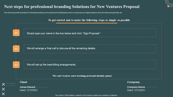 Next_Steps_For_Professional_Branding_Solutions_For_New_Ventures_Proposal_Pictures_PDF_Slide_1.jpg