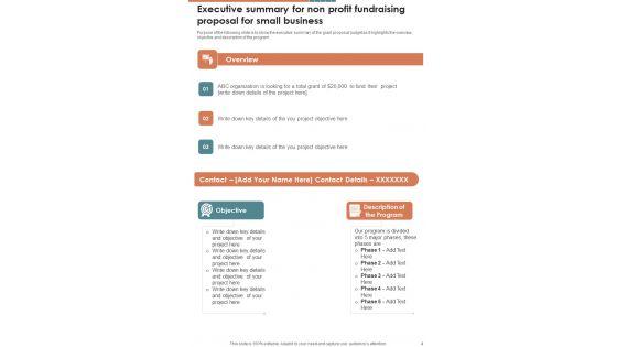 Non_Profit_Fundraising_Proposal_For_Small_Business_Example_Document_Report_Doc_Pdf_Ppt_Slide_4.jpg
