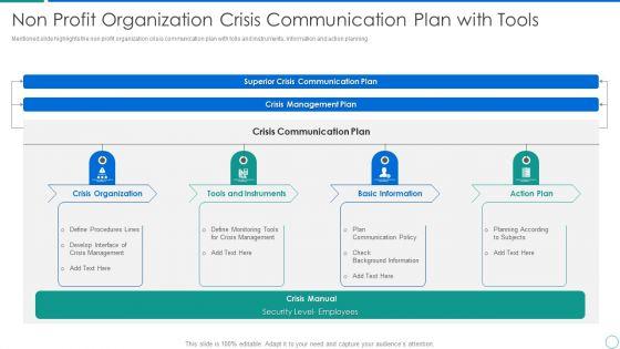 Non_Profit_Organization_Crisis_Communication_Plan_With_Tools_Themes_PDF_Slide_1.jpg