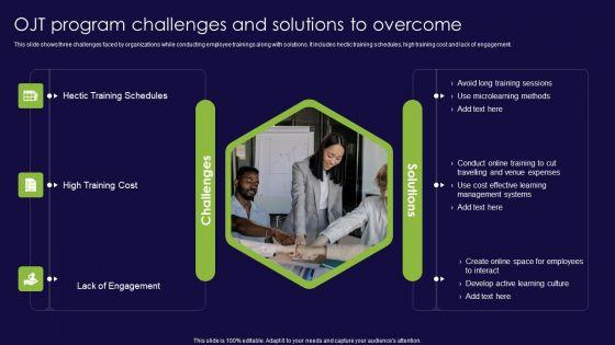 OJT_Program_Challenges_And_Solutions_To_Overcome_Ppt_Infographic_Template_Graphics_Pictures_PDF_Slide_1.jpg