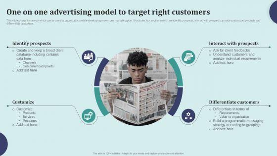 Offline_Marketing_Techniques_To_Elevate_Brand_Visibility_One_On_One_Advertising_Model_To_Target_Brochure_PDF_Slide_1.jpg