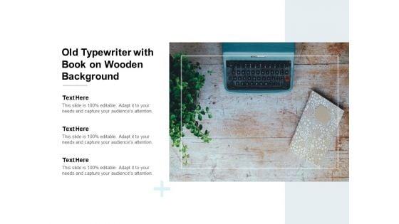Old_Typewriter_With_Book_On_Wooden_Background_Ppt_PowerPoint_Presentation_Images_Slide_1.jpg