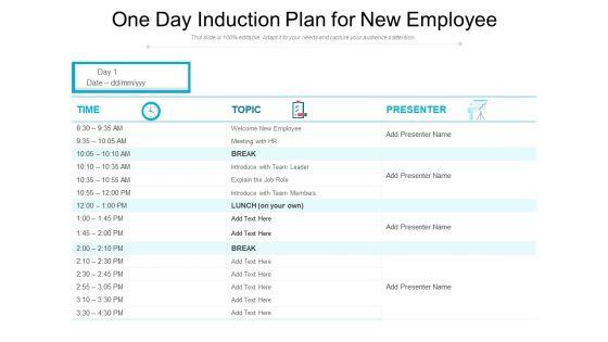 One_Day_Induction_Plan_For_New_Employee_Ppt_Ideas_Slideshow_PDF_Slide_1.jpg