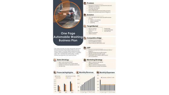 One_Page_Automobile_Washing_Business_Plan_PDF_Document_PPT_Template_Slide_1.jpg