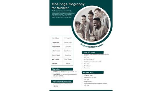 One_Page_Biography_For_Minister_PDF_Document_PPT_Template_Slide_1.jpg