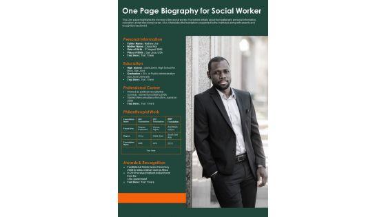 One_Page_Biography_For_Social_Worker_PDF_Document_PPT_Template_Slide_1.jpg