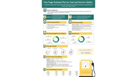 One_Page_Business_Plan_For_Fuel_And_Service_Station_PDF_Document_PPT_Template_Slide_1.jpg