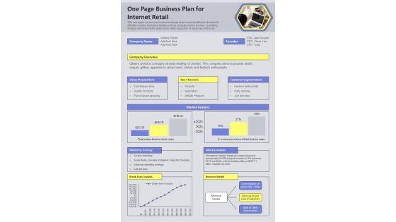 One_Page_Business_Plan_For_Internet_Retail_PDF_Document_PPT_Template_Slide_1.jpg