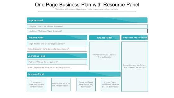 One_Page_Business_Plan_With_Resource_Panel_Ppt_PowerPoint_Presentation_File_Layout_PDF_Slide_1.jpg