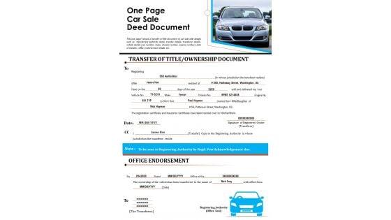 One_Page_Car_Sale_Deed_Document_PDF_Document_PPT_Template_Slide_1.jpg