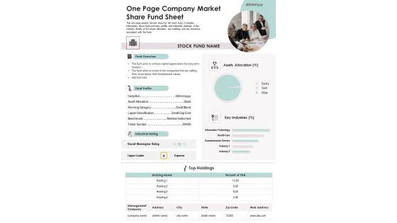 One_Page_Company_Market_Share_Fund_Sheet_PDF_Document_PPT_Template_Slide_1.jpg