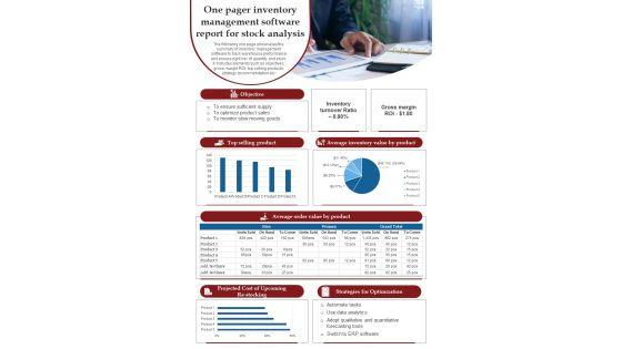 One_Page_Inventory_Administration_Tool_Summary_For_Stock_Assessment_PDF_Document_PPT_Template_Slide_1.jpg