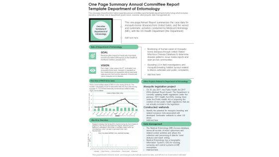 One Page Summary Annual Committee Report Template Department Of Entomology One Pager Documents One Page Summary Annual Committee Report Template Department Of Entomology One Pager Documents