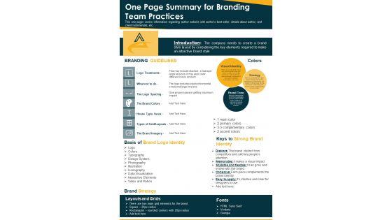 One_Page_Summary_For_Branding_Team_Practices_PDF_Document_PPT_Template_Slide_1.jpg