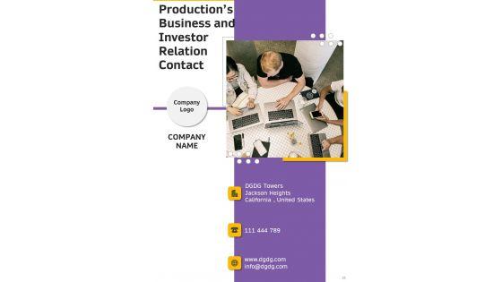 One_Page_Yearly_Summary_For_Risk_Assessment_In_Production_Firm_One_Pager_Documents_Slide_35.jpg
